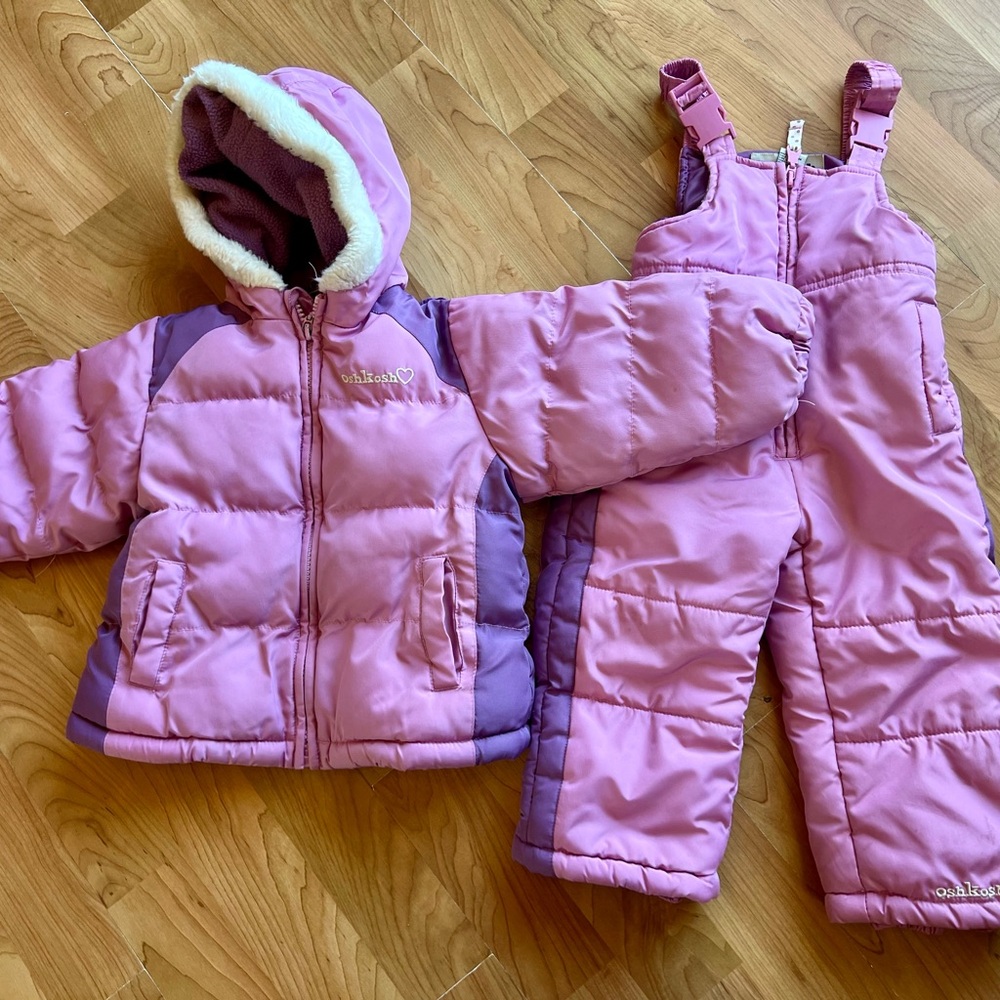 OshKosh B'gosh Pink and Purple Winter Set